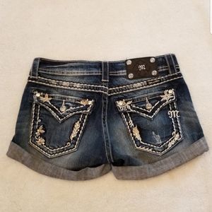 Miss Me blue jean shorts size 28